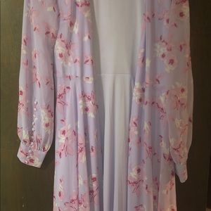 Lulus Floral Gown